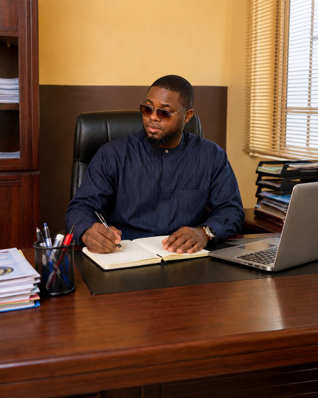 Portrait of the Principal of Sylvia Modern Academy
